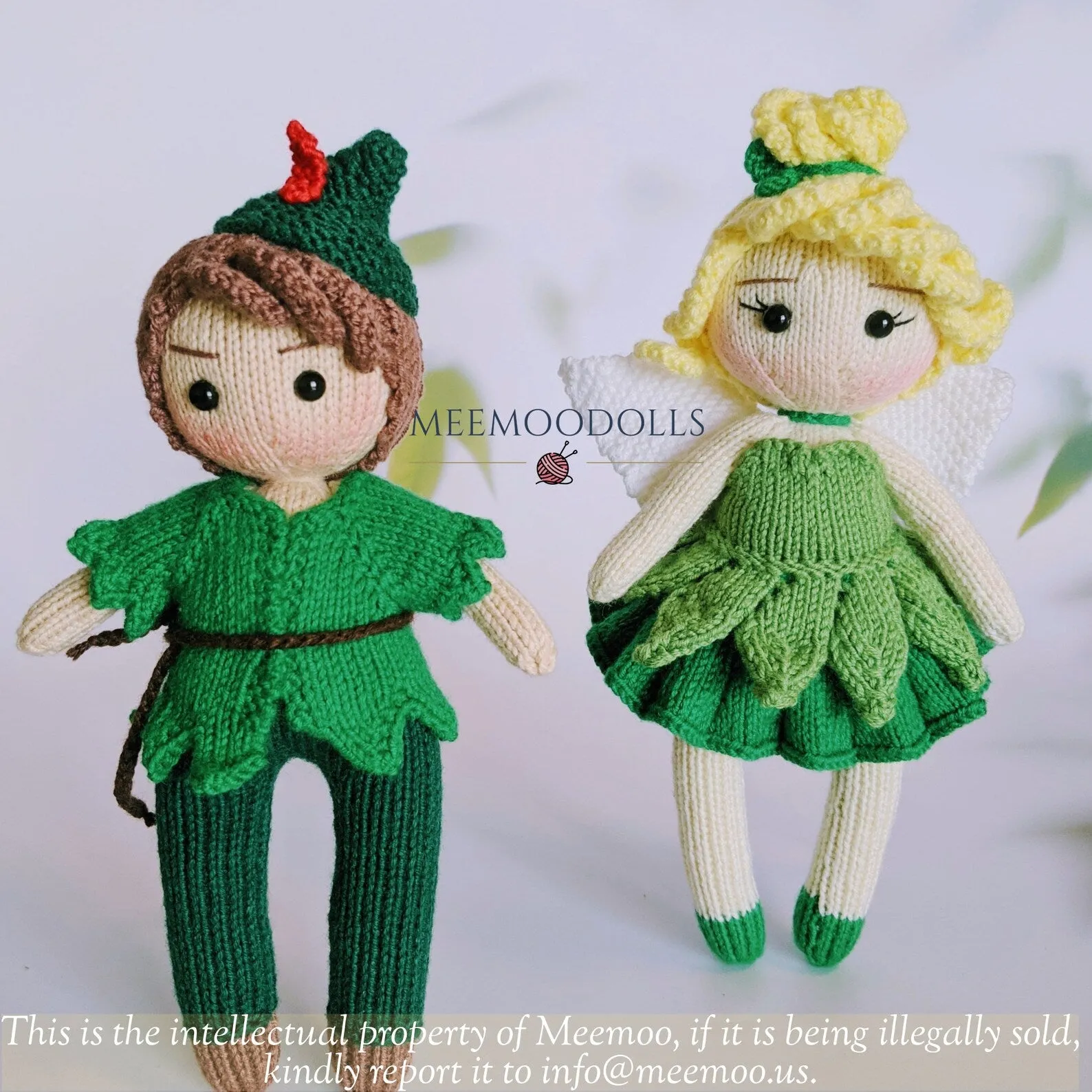 Pan & Pixie Forever Young Duo Knitting Pattern
