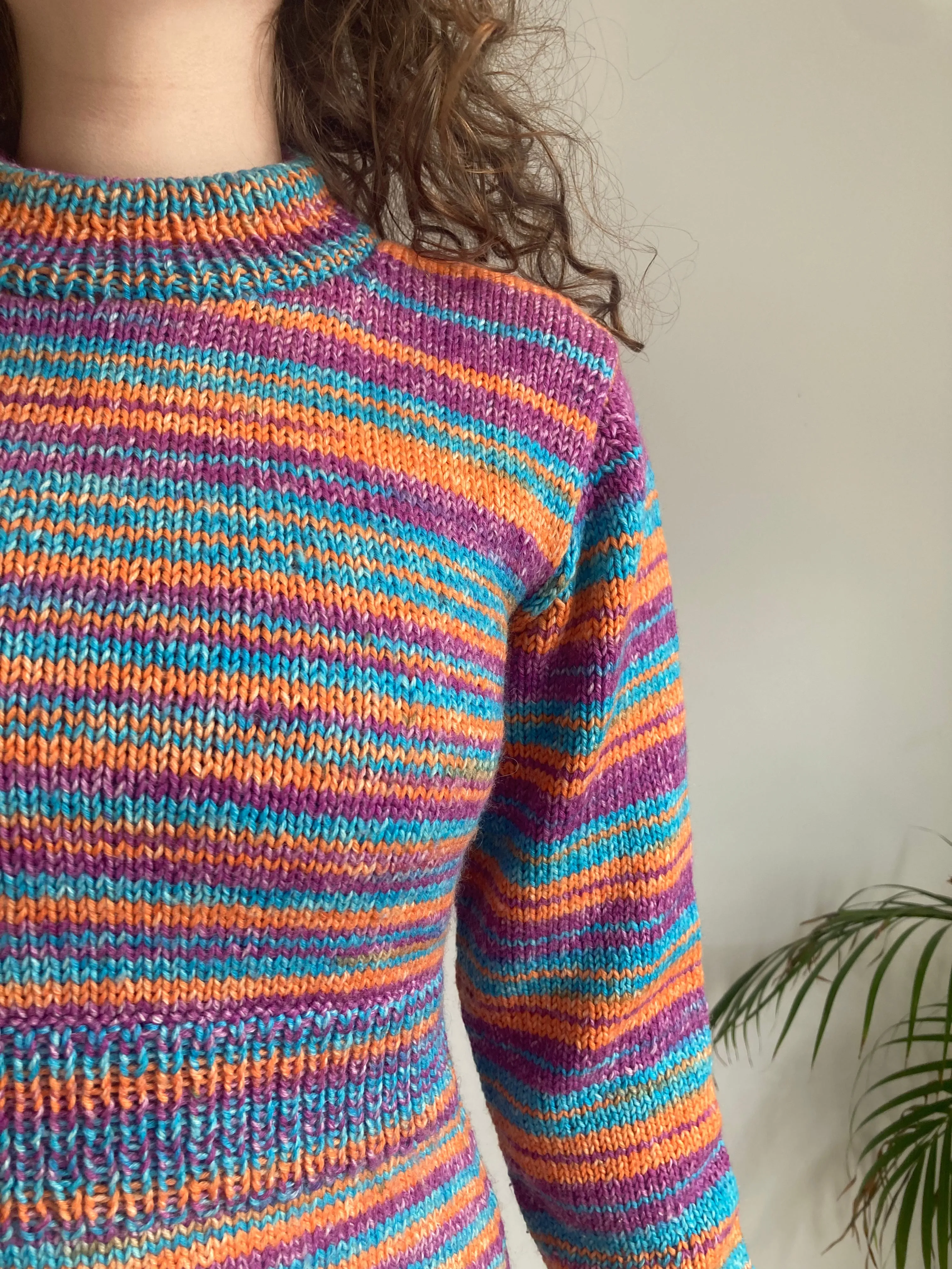 Puff Skirt Knit Dress (S-M)
