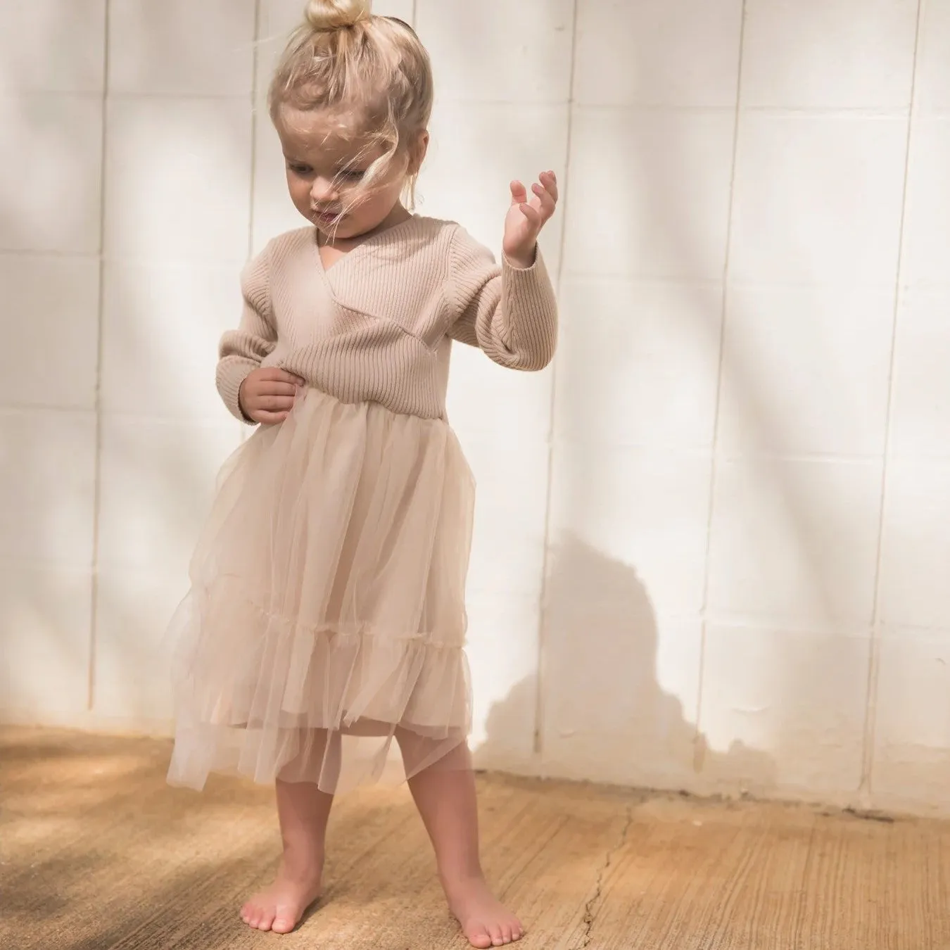 RAISED BY WATER - Olivia Dress | Beige