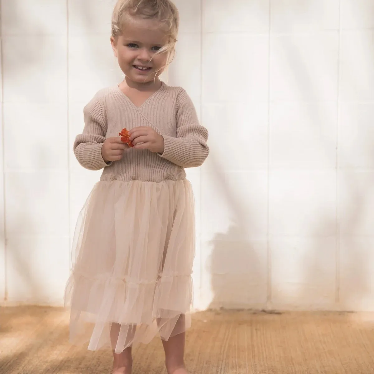 RAISED BY WATER - Olivia Dress | Beige
