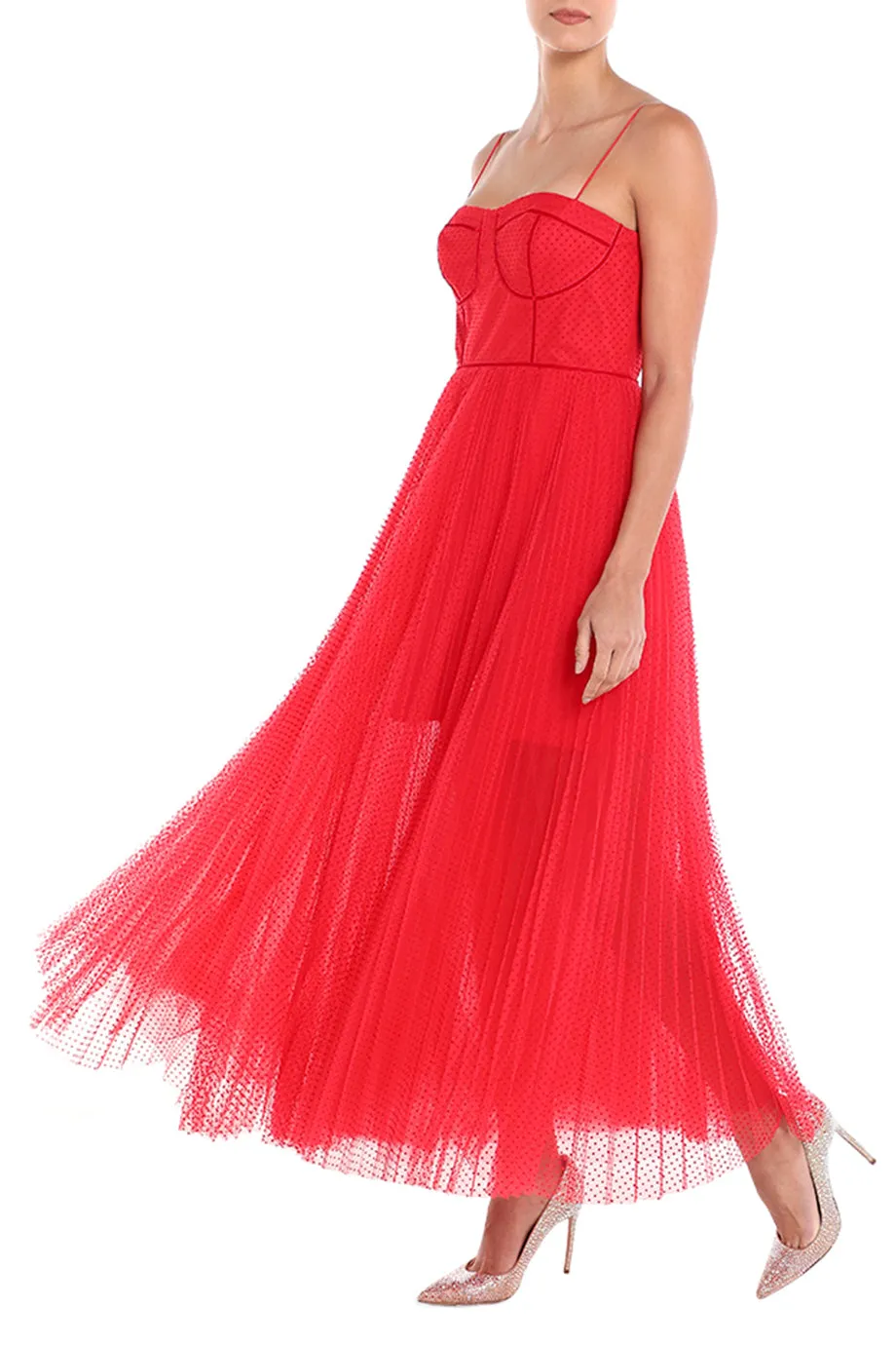 Sleeveless Tulle Dress