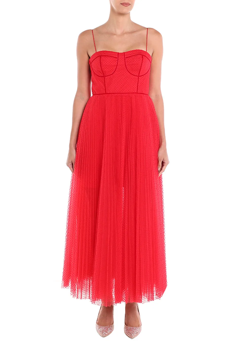 Sleeveless Tulle Dress