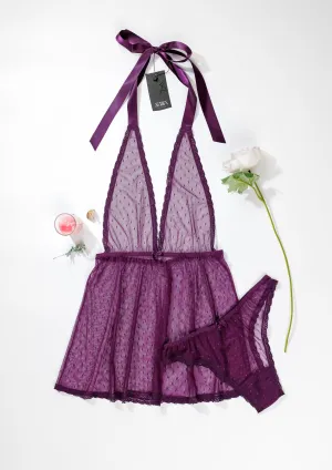 Stretch Mesh Babydoll 4357