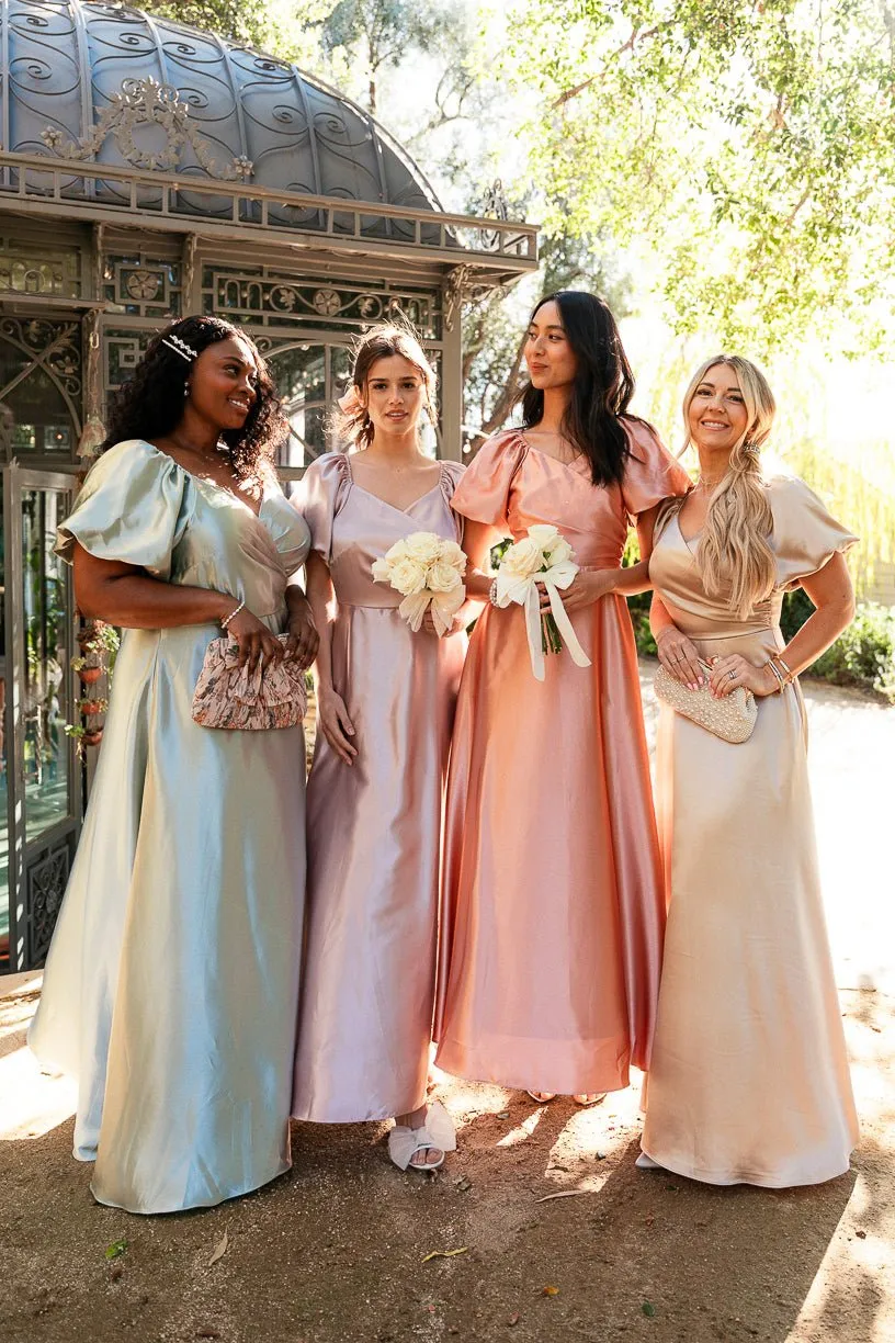 Tessie Dress in Blush