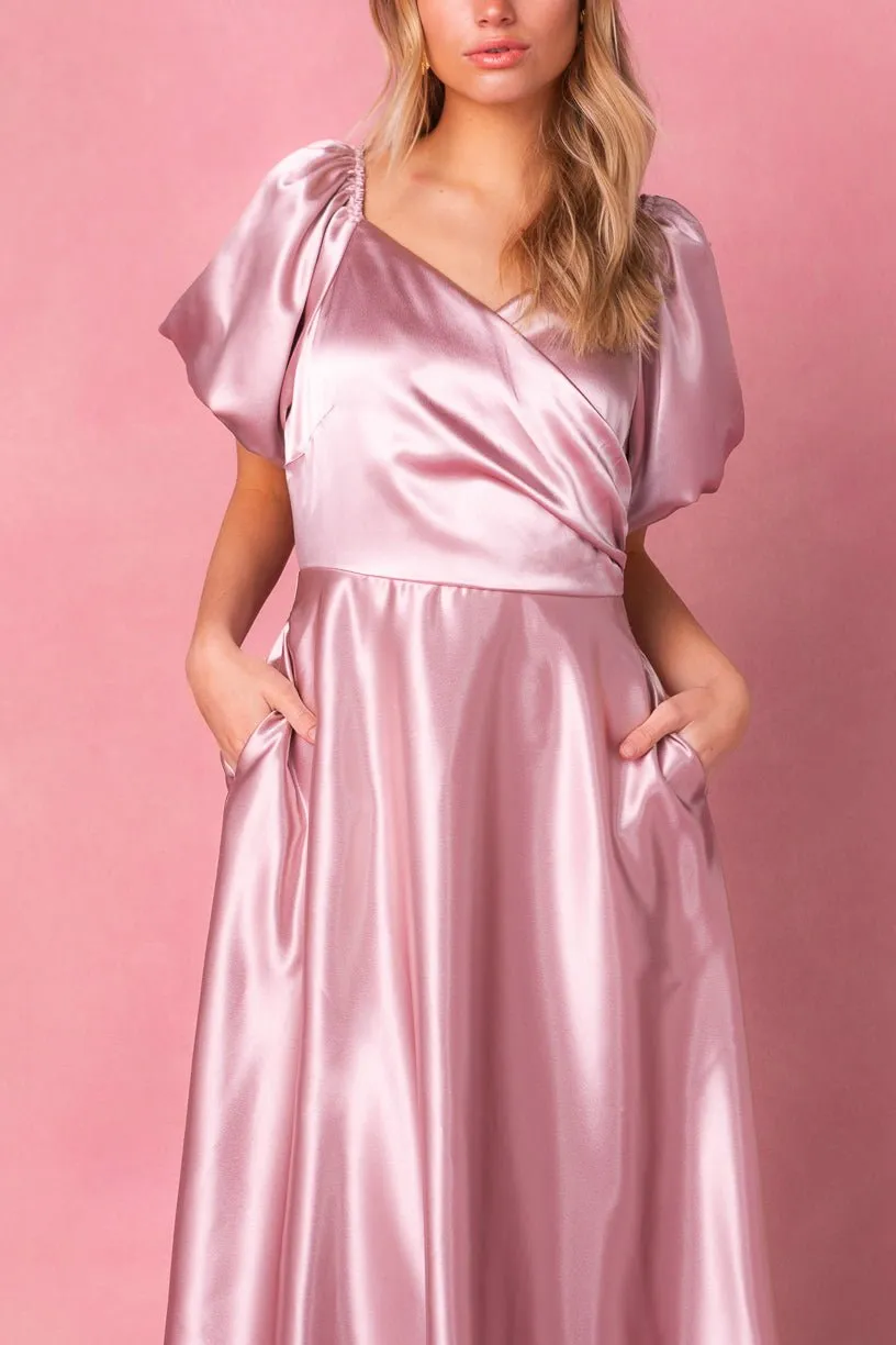 Tessie Dress in Blush