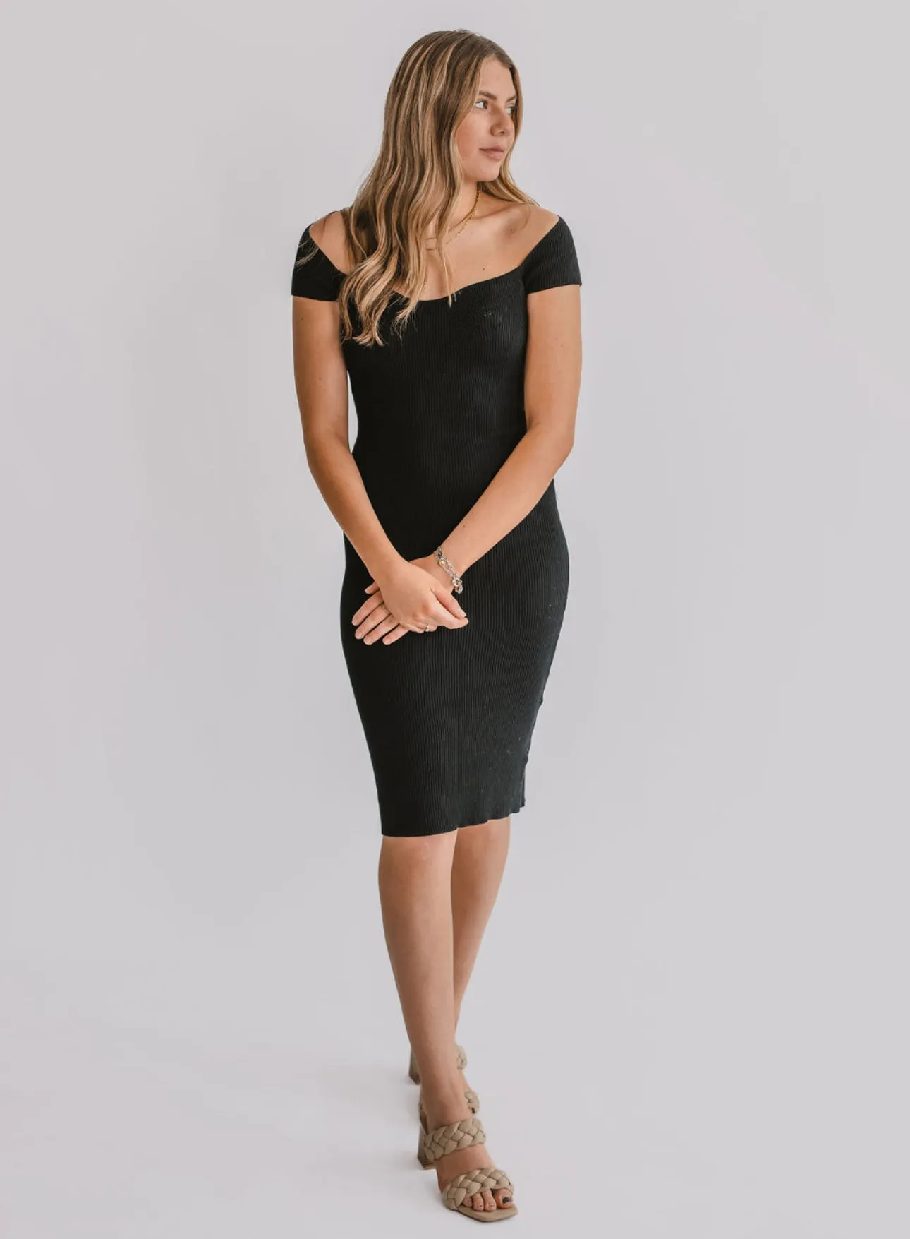 The Reign Ribbed Dress