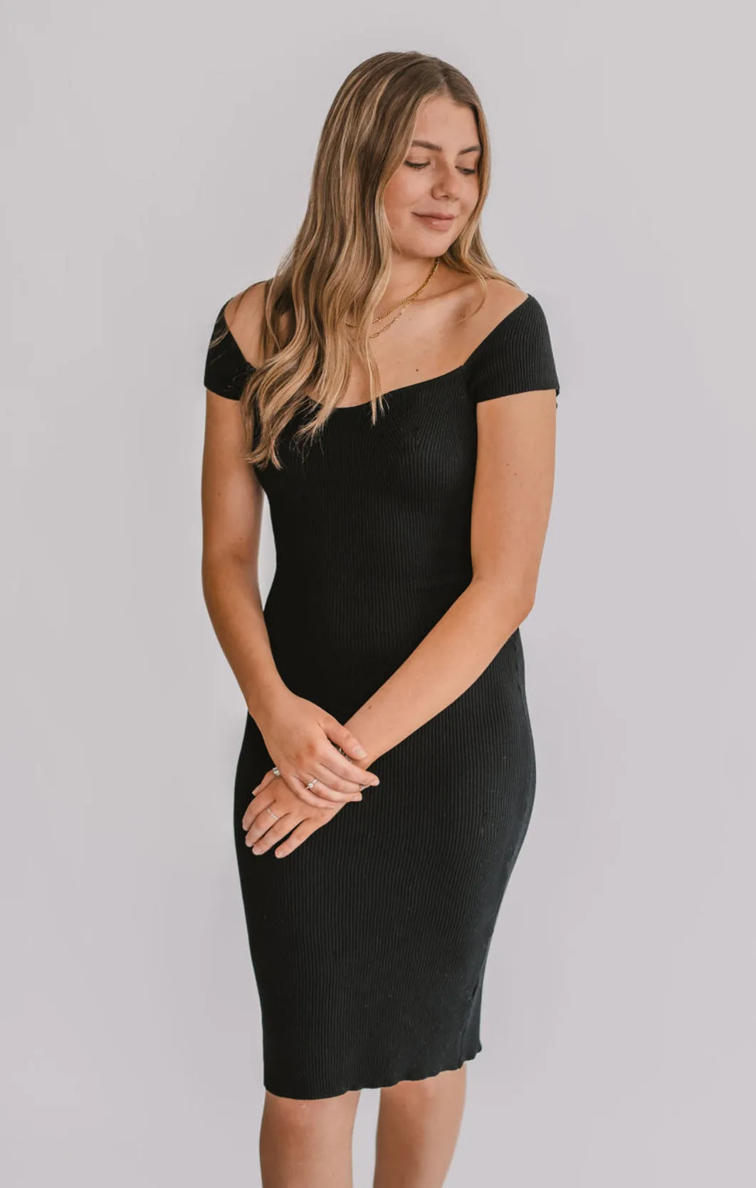 The Reign Ribbed Dress