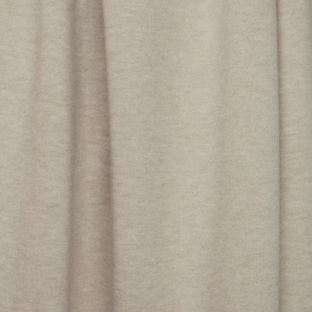 thick and soft Oeko-tex certified doubleknit - oatmeal