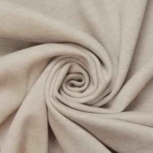 thick and soft Oeko-tex certified doubleknit - oatmeal