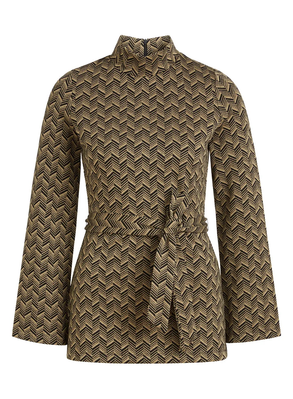 Tuniek met grafische print | King Louie Heloisa tunic top facet black