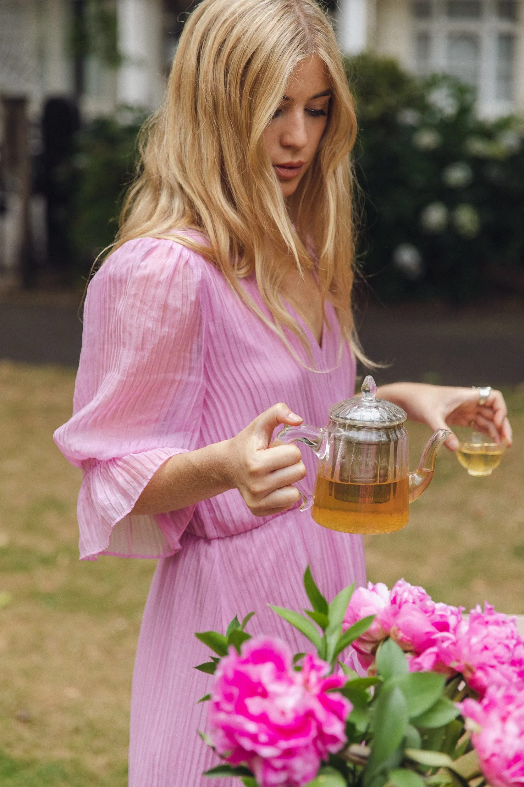 Wafty Maxi Dress | Lilac