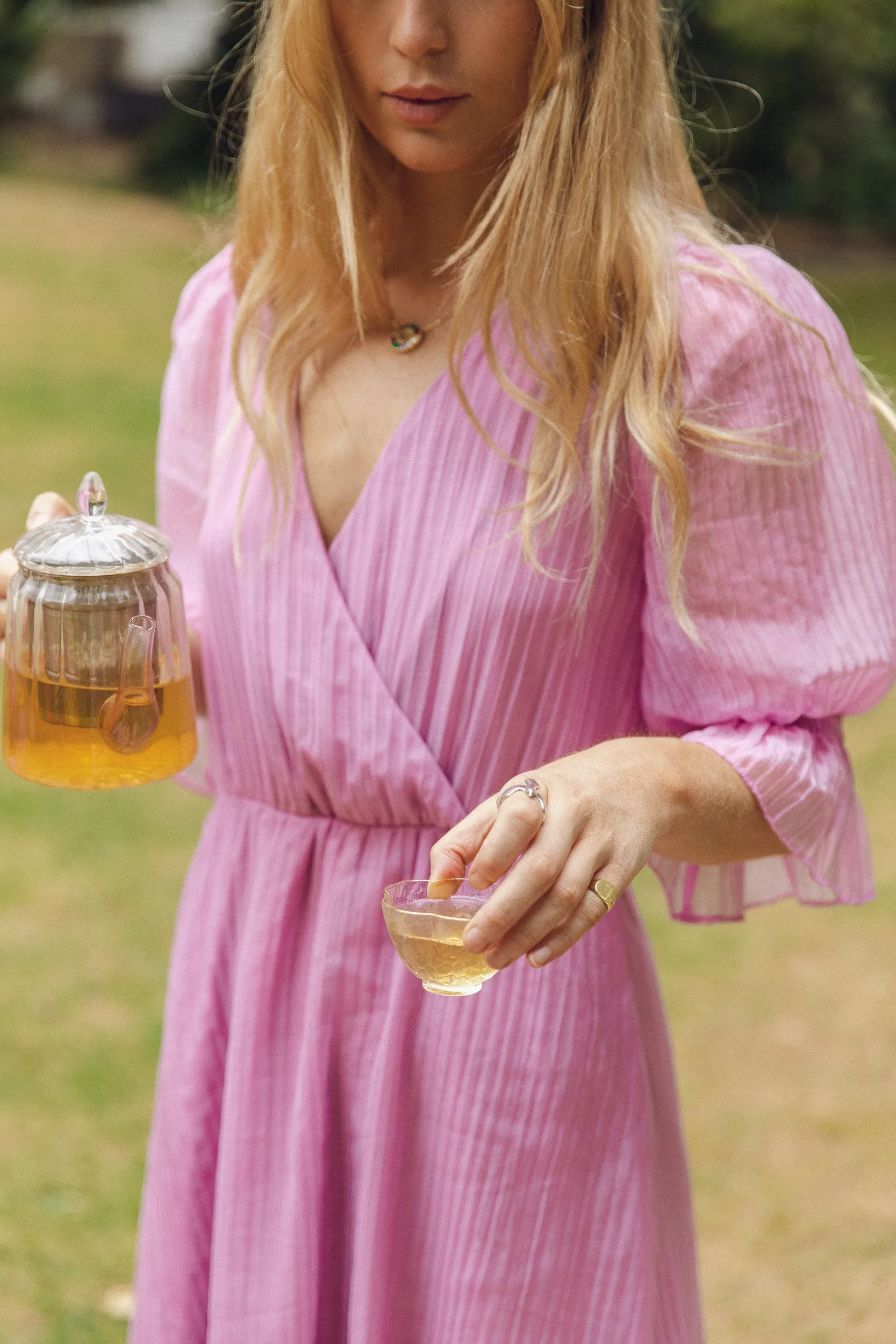 Wafty Maxi Dress | Lilac