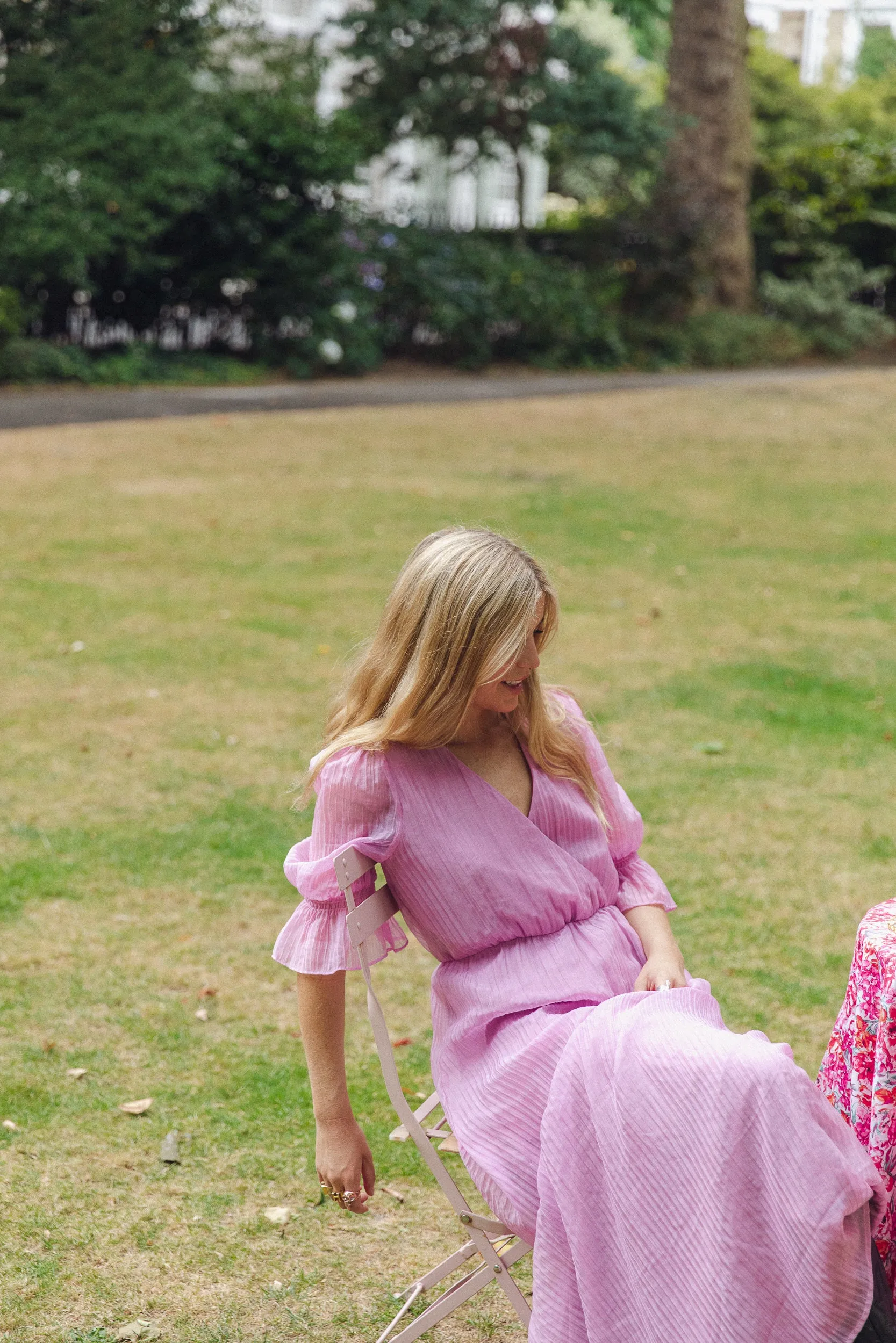 Wafty Maxi Dress | Lilac