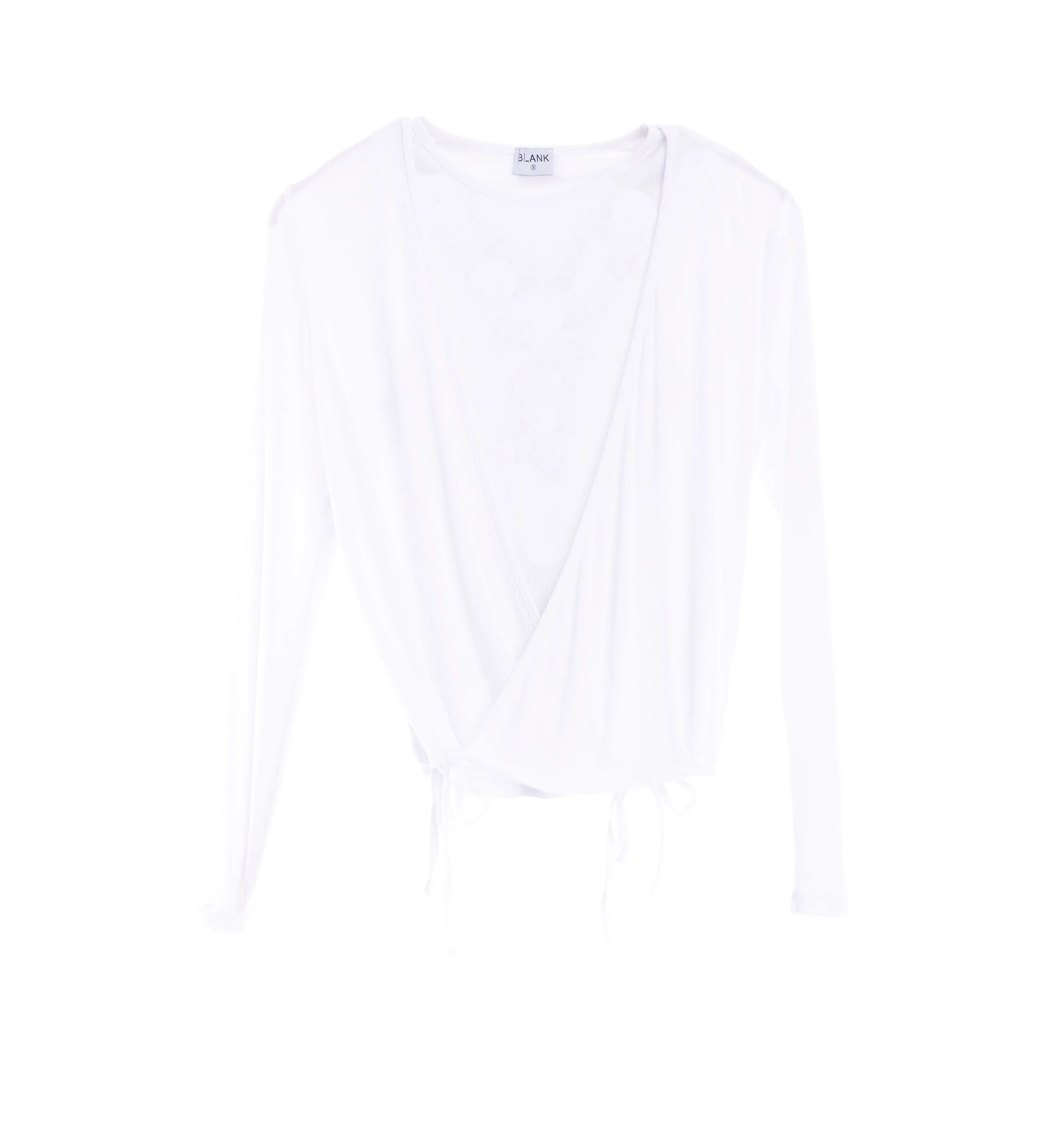 White Overlay Wrap