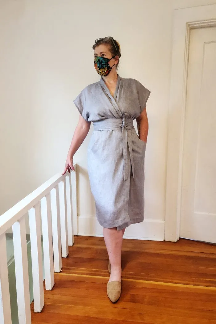 Wildwood Wrap Dress Sizes 00-34 - Sew House Seven