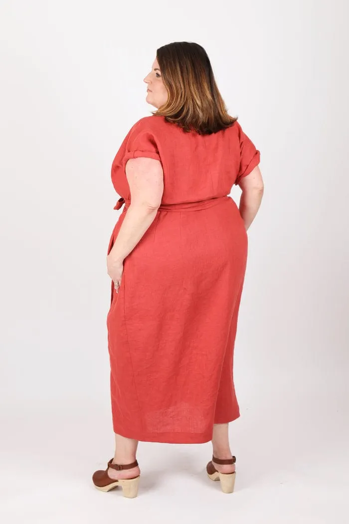 Wildwood Wrap Dress Sizes 00-34 - Sew House Seven