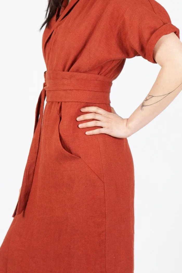Wildwood Wrap Dress Sizes 00-34 - Sew House Seven