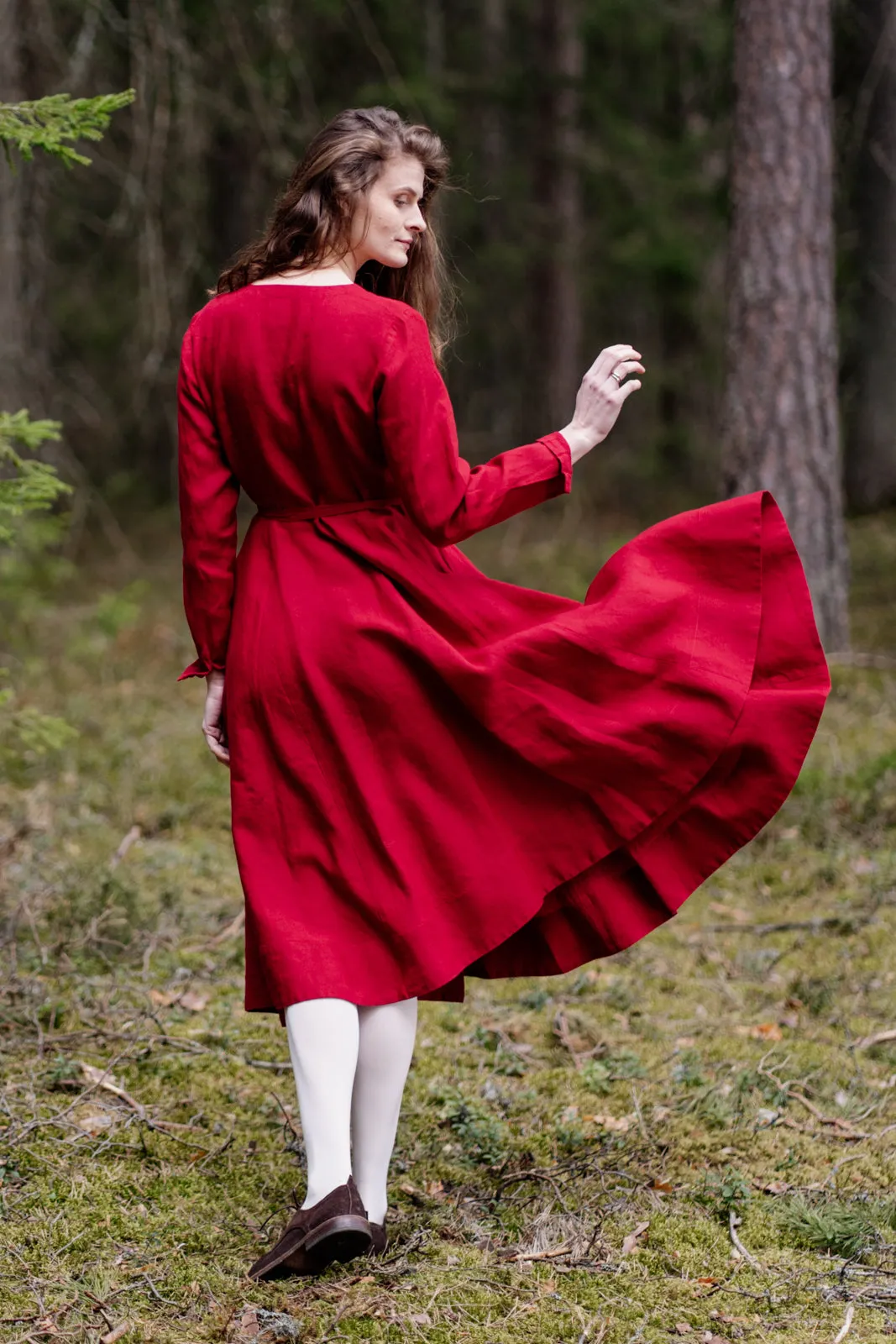 Wrap Dress, Long Sleeve