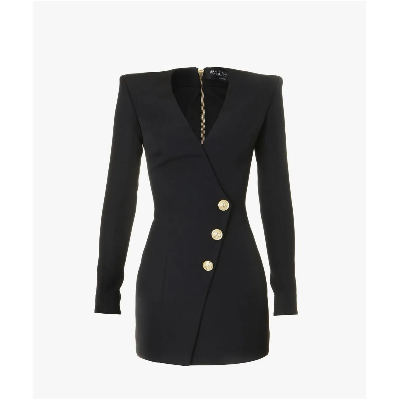 Wrap Over Mini Dress
