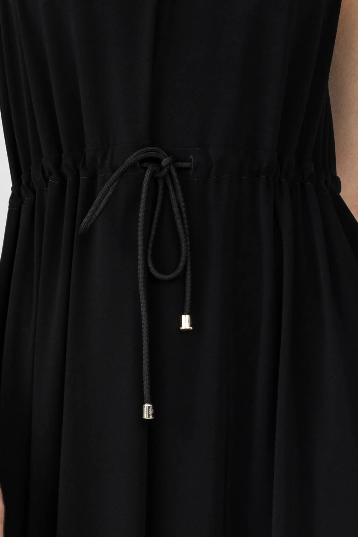 Zitto Knit Jersey Dress in Black